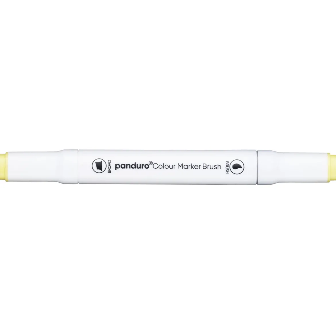 Panduro Colour Marker Brush, penselspets & snedskuren spets – Rose pink 8