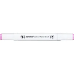Panduro Colour Marker Brush, penselspets & snedskuren spets – Pastel pink 17