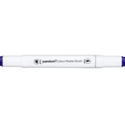 Panduro Colour Marker Brush, penselspets & snedskuren spets – Light violet 82
