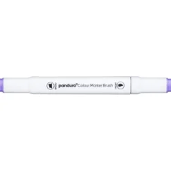 Panduro Colour Marker Brush, penselspets & snedskuren spets – Pale lavender 145