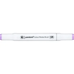 Panduro Colour Marker Brush, penselspets & snedskuren spets – Pale lilac 147