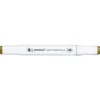 Panduro Colour Marker Brush, penselspets & snedskuren spets – Bronze green 42