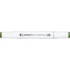 Panduro Colour Marker Brush, penselspets & snedskuren spets – Peacock green 61