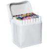Panduro Colour Marker Brush 48 – twintip-markers med penselspets & snedskuren spets