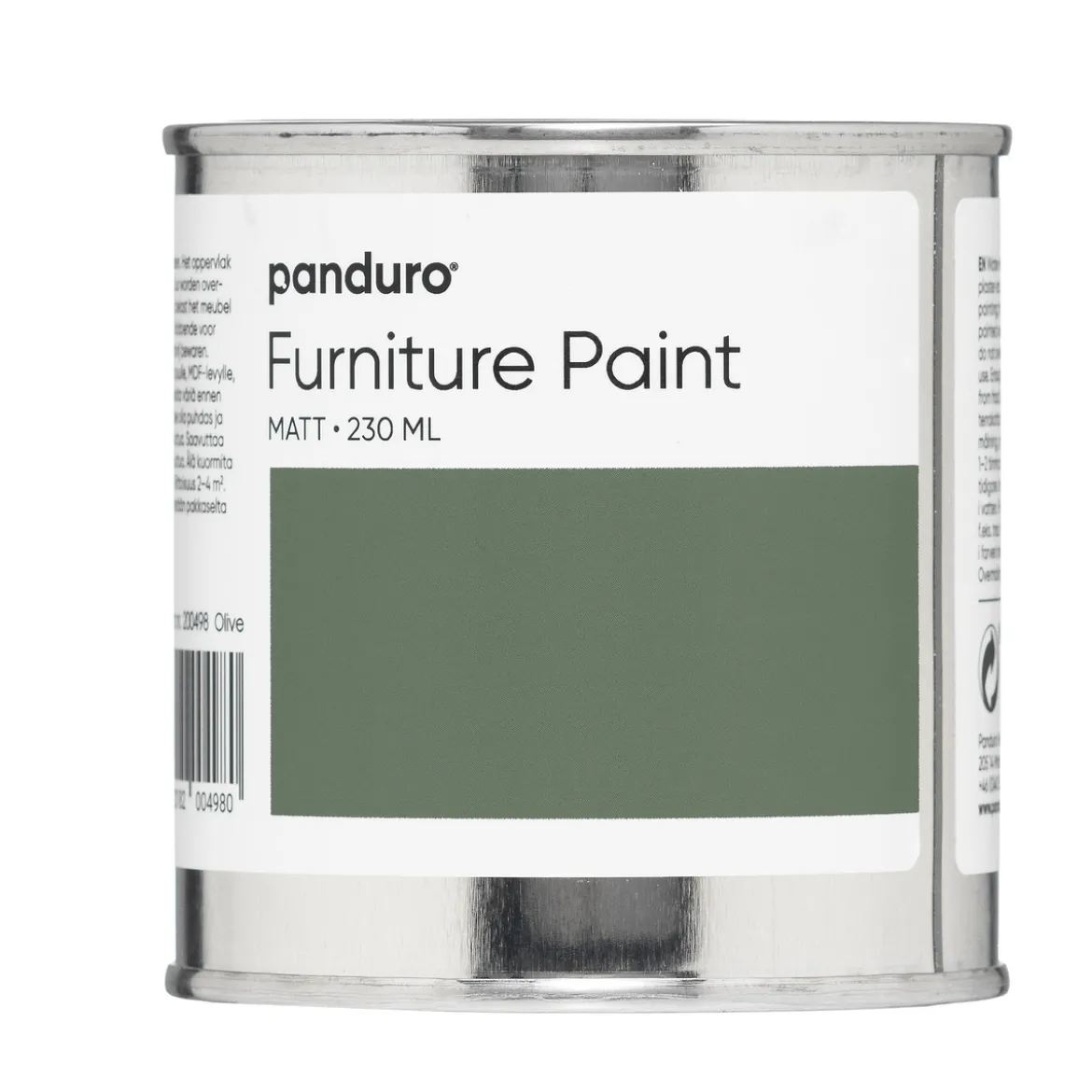 Panduro Furniture Paint, matt möbelfärg 230 ml – Olive
