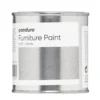 Panduro Furniture Paint, matt möbelfärg 230 ml – Silver metallic
