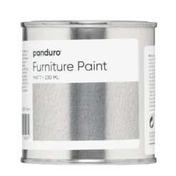 Panduro Furniture Paint, matt möbelfärg 230 ml – Silver metallic
