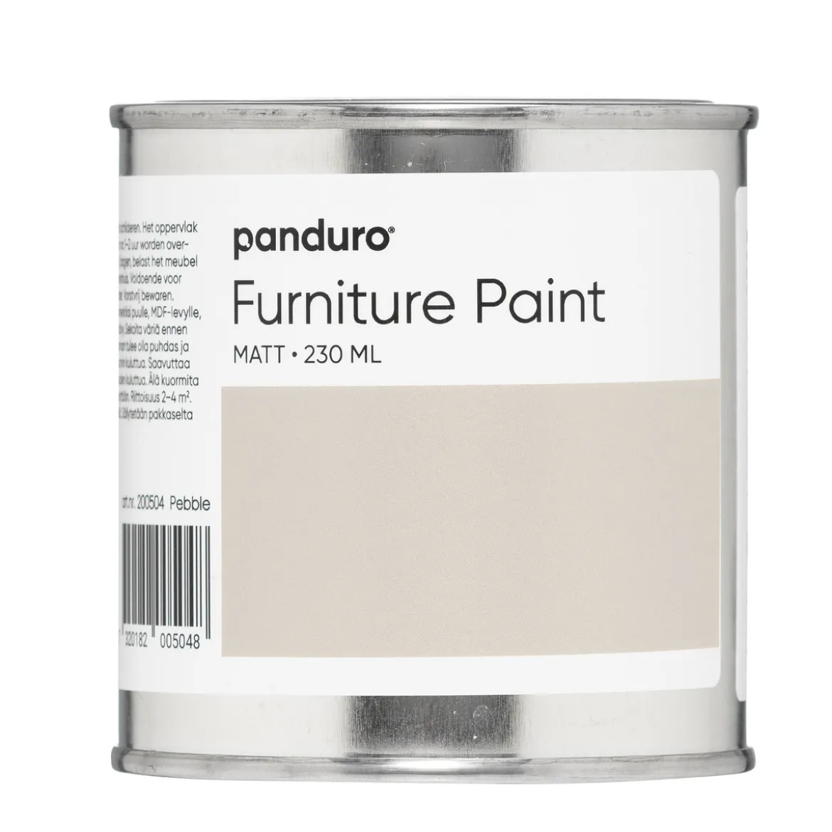 Panduro Furniture Paint, matt möbelfärg 230 ml – Pebble