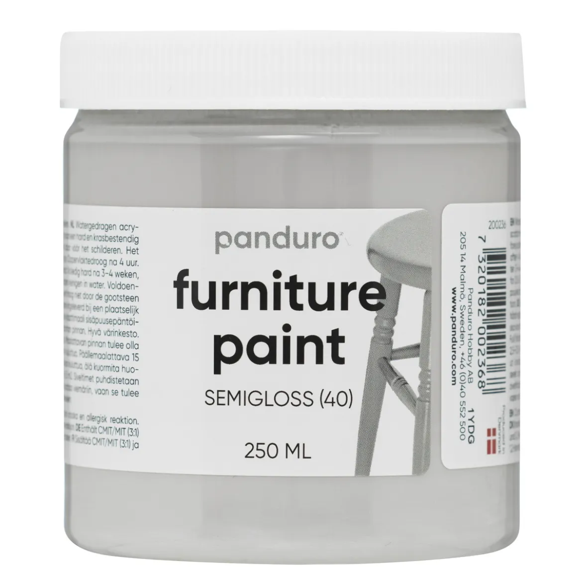 Panduro Furniture Paint möbelfärg, ljusgrå 250 ml