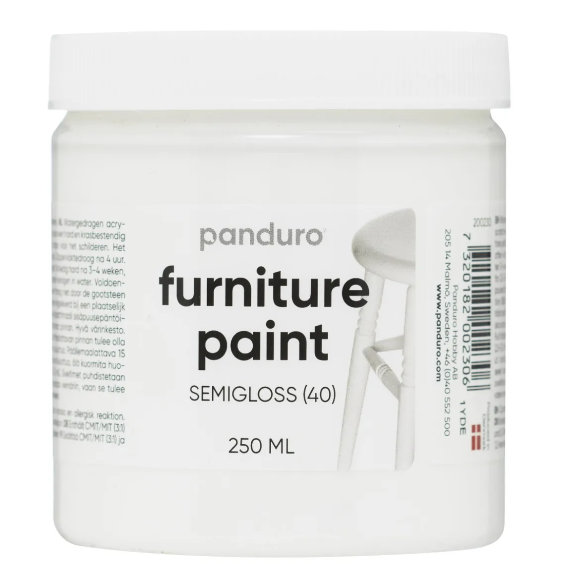 Panduro Furniture Paint möbelfärg, vit 250 ml