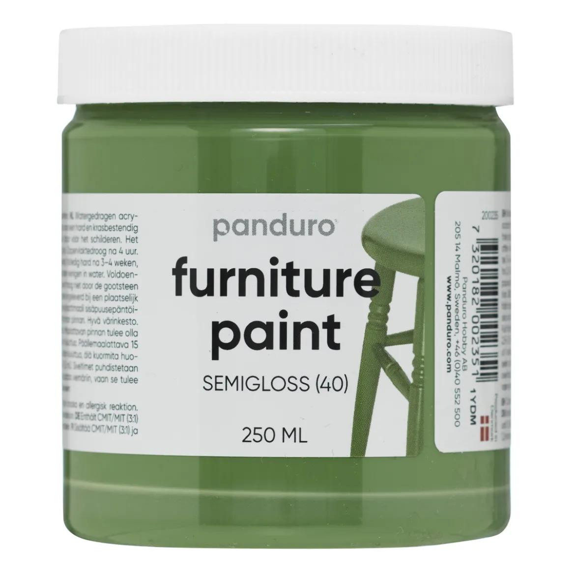 Panduro Furniture Paint möbelfärg, grön 250 ml