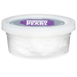 Panduro Glitter pärllera vit leklera – 125 ml