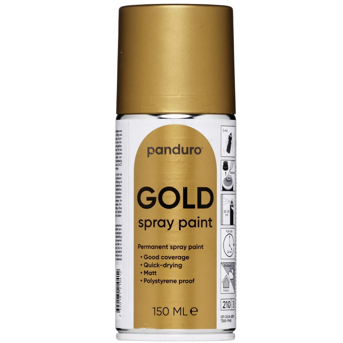 Panduro guldspray 150 ml – matt