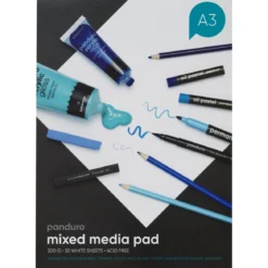 Panduro mixed media block A3 (297×420 mm), 30 ark – 300 grams ytvikt