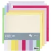 Papperskit 20x20cm pastell 80g