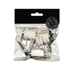 Pappersklämma silver 32mm 5p