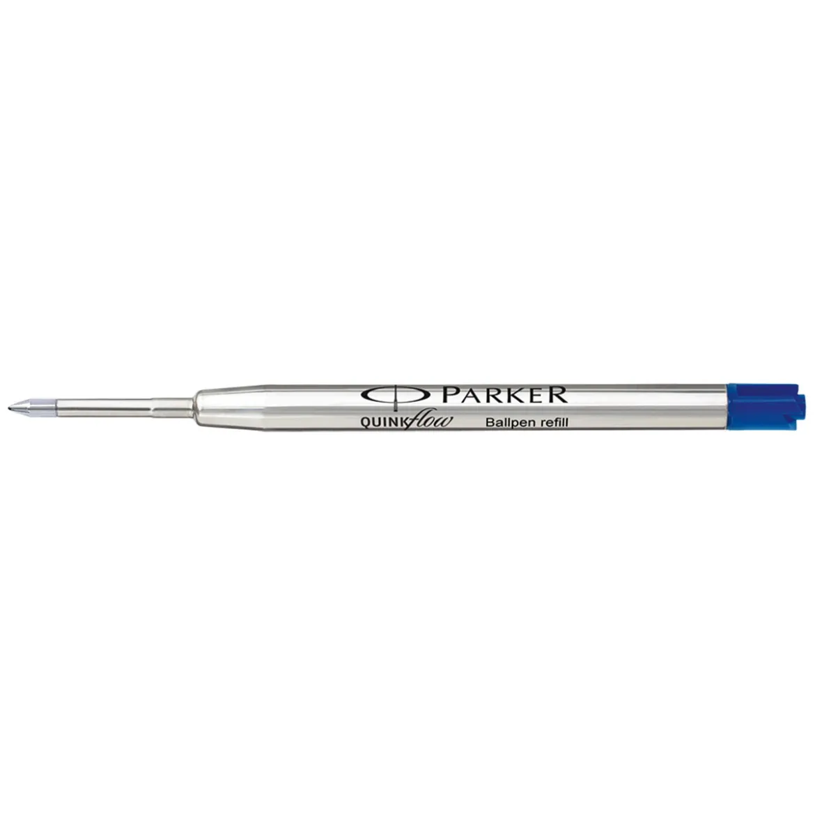 Parker Ballpoint refill blå, komplett färgpatron med ny spets