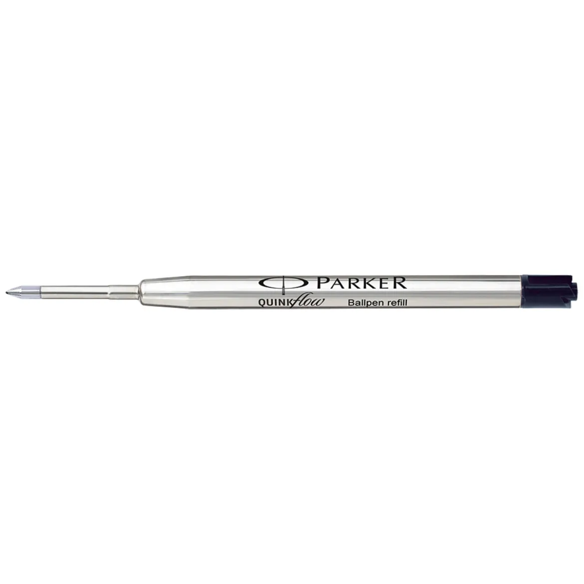 Parker Ballpoint refill svart, komplett färgpatron med ny spets