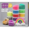 Pearl & Soft Dough Pack – 15 färgstarka leror à 28 gram