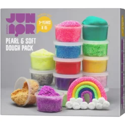 Pearl & Soft Dough Pack – 15 färgstarka leror à 28 gram