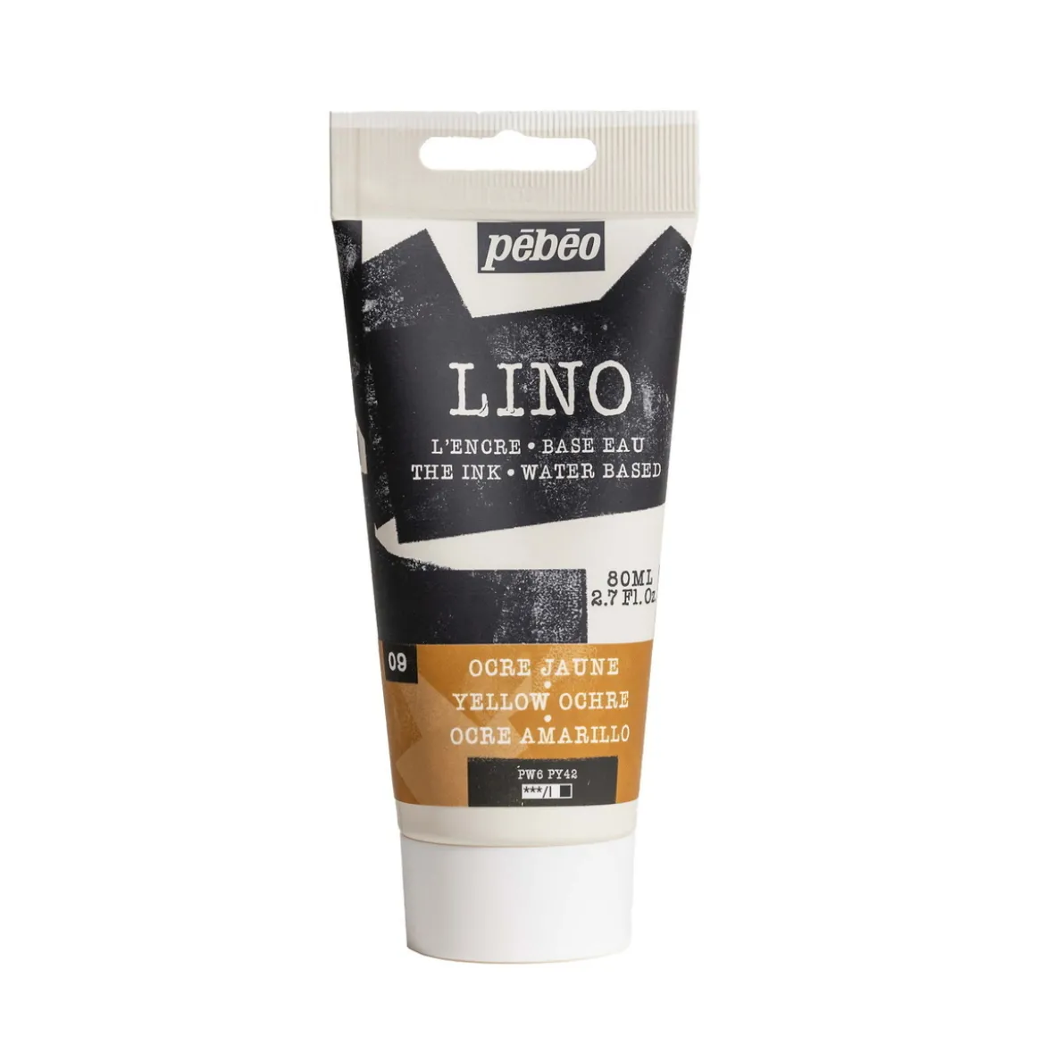 Pebeo Lino Ink 80 ml, vattenbaserad linoleumfärg – Ultramarine Blue