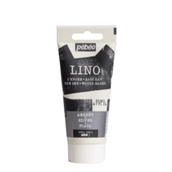 Pebeo Lino Ink 80 ml, vattenbaserad linoleumfärg – Cosmos Black