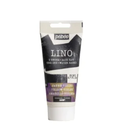 Pebeo Lino Ink 80 ml, vattenbaserad linoleumfärg – Antique Gold