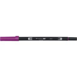 Penselpenna Tombow ABT Dual Brush Pen Purple 665