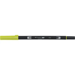 Penselpenna Tombow ABT Dual Brush Pen Dark Olive 158