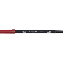 Penselpenna Tombow ABT Dual Brush Pen Wine Red 837