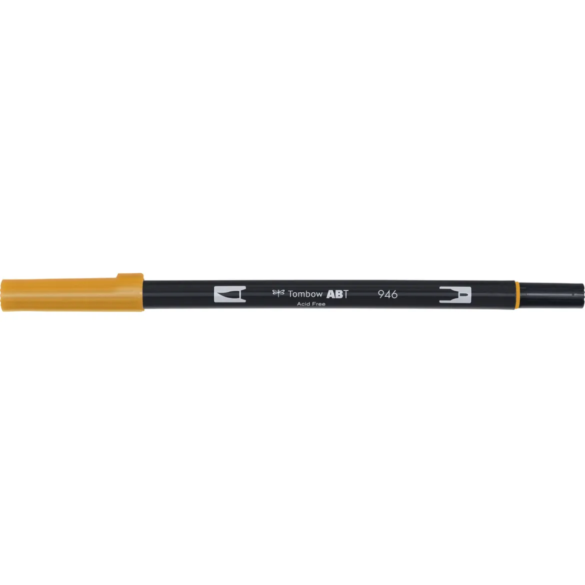 Penselpenna Tombow ABT Dual Brush Pen Gold Ochre 946