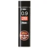 Pentel blyertsstift refill – 0,9 mm 2B. Innehåller 36 stift.