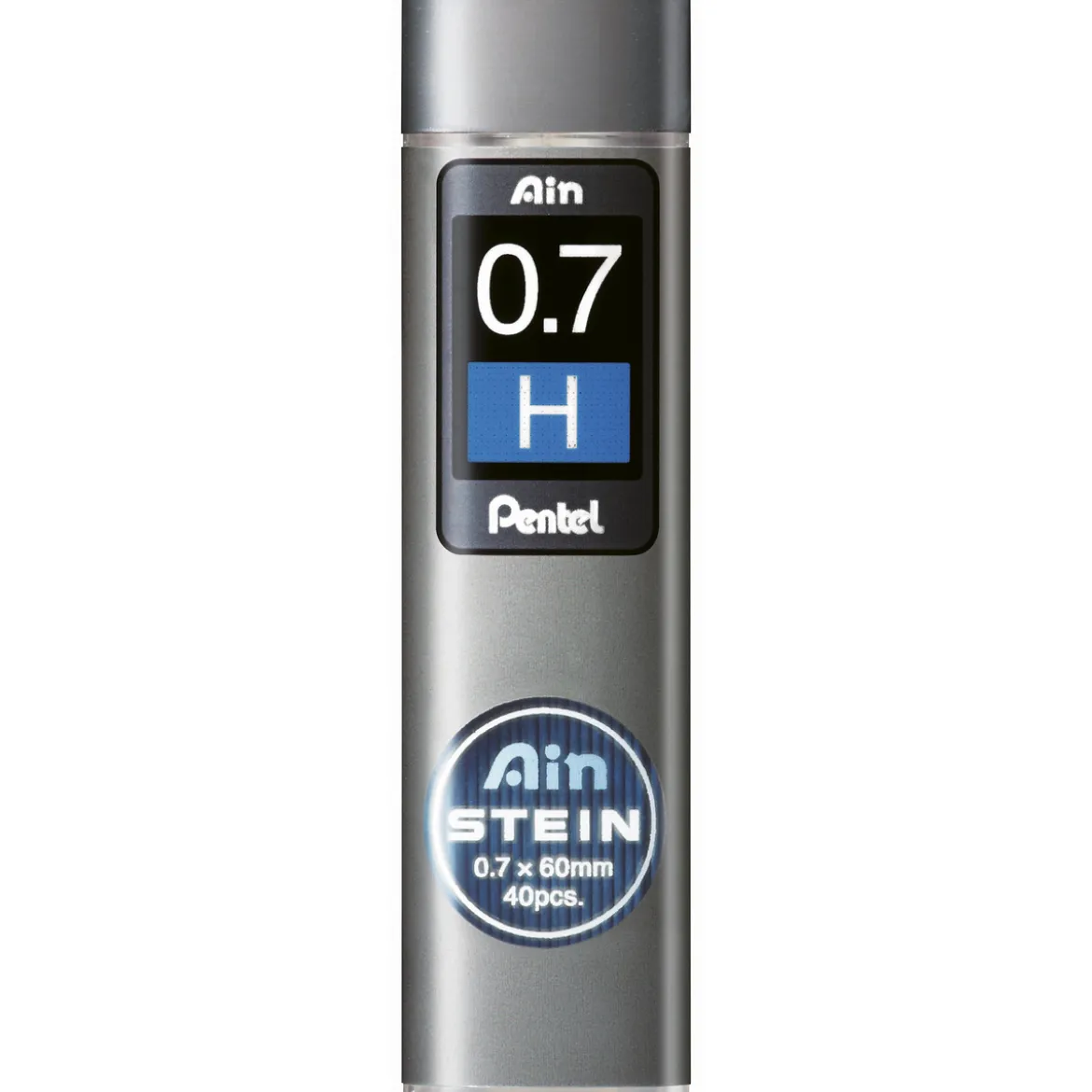 Pentel blyertsstift refill – 0,7 mm H. Innehåller 40 stift.