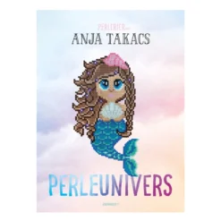 Perleunivers av Anja Takacs – pärla dig genom rymden, dinosauriernas värld m.m. 120 sidor pärlmönster! Dansk text.