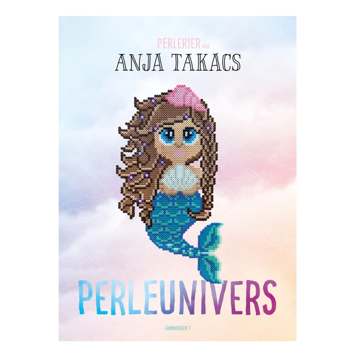 Perleunivers av Anja Takacs – pärla dig genom rymden, dinosauriernas värld m.m. 120 sidor pärlmönster! Dansk text.