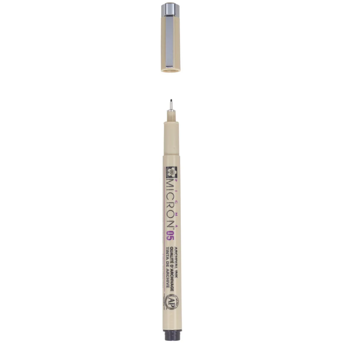 Pigma Micron 05 svart 0,45 mm