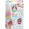 Pixelhobby Kit Cute – 3 nyckelringar à 30×40 mm, 8 pixelplattor och mönsterhäfte