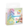 Pixelhobby 5-pack nyckelringsplattor & snören i färgglada färger