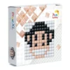 Pixelhobby XL Startset – Apa / stor apa, 60×60 mm pixelplatta + 3×60 pixlar