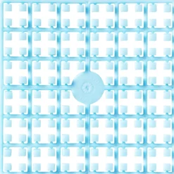 Pixel-pärlor ljusblå no. 288