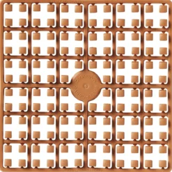 Pixel-pärlor ljusbrun no. 461
