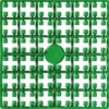 Pixel-pärlor mörkgrön no. 345