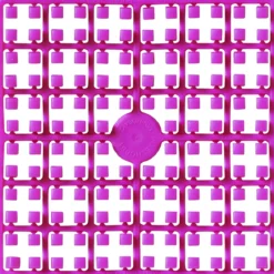 Pixel-pärlor mörkrosa no. 249