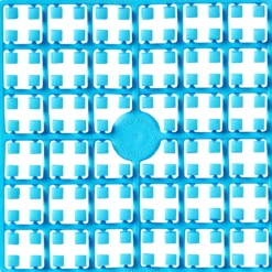 Pixel-pärlor turkos no. 198