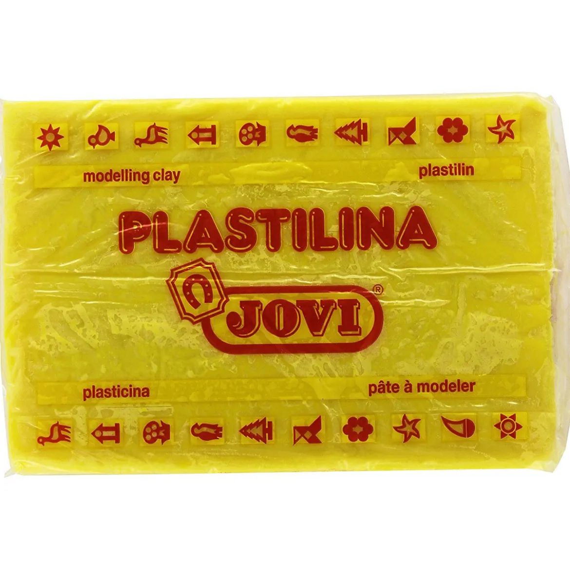 Plastilina 350g Gul