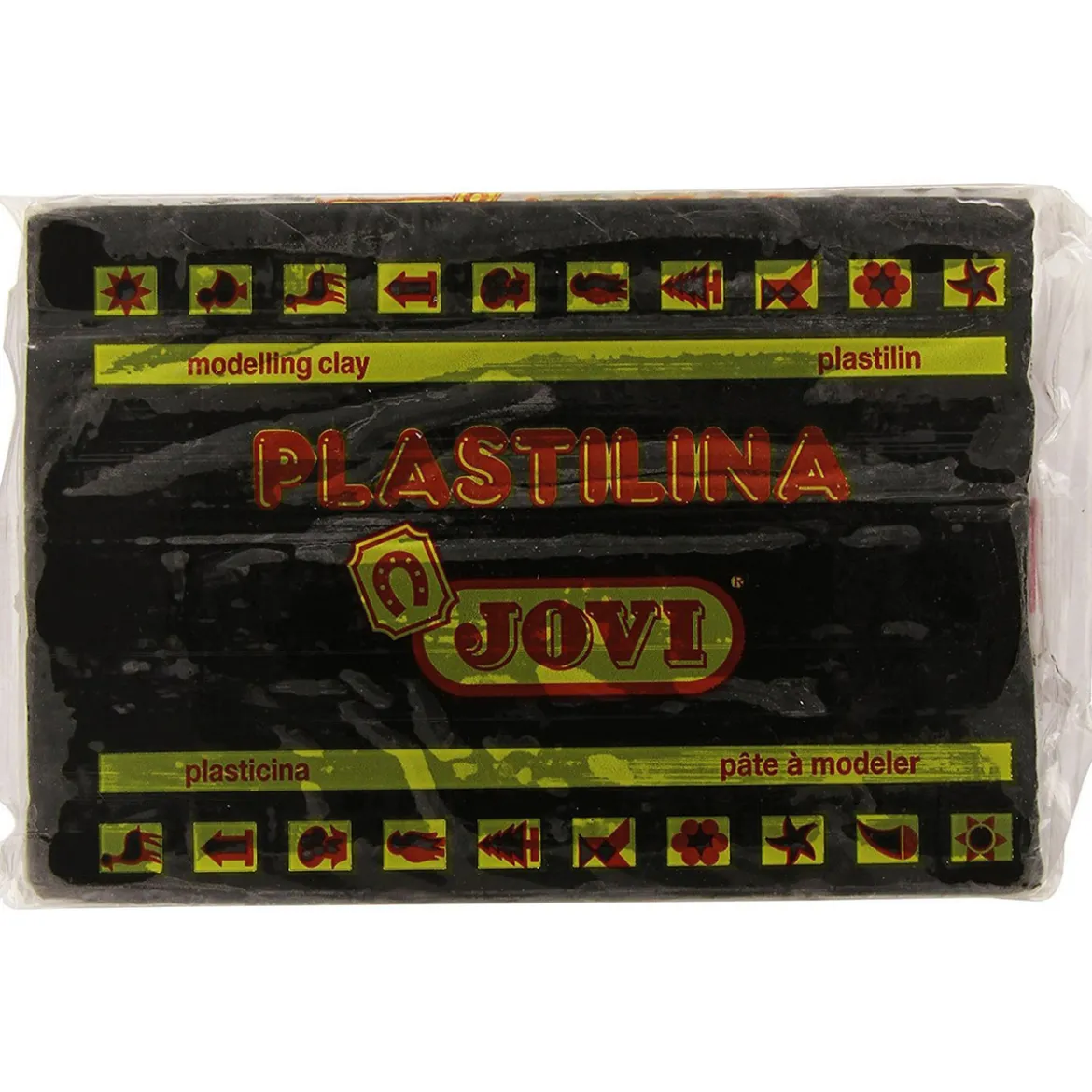 Plastilina 350g Svart