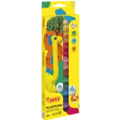 Plastilina leklera 15×15g – 15 färgglada lekleror som inte torkar