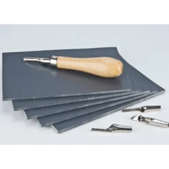 Plastplatta Lino Soft för linotryck 10×15 cm, 3 mm tjock