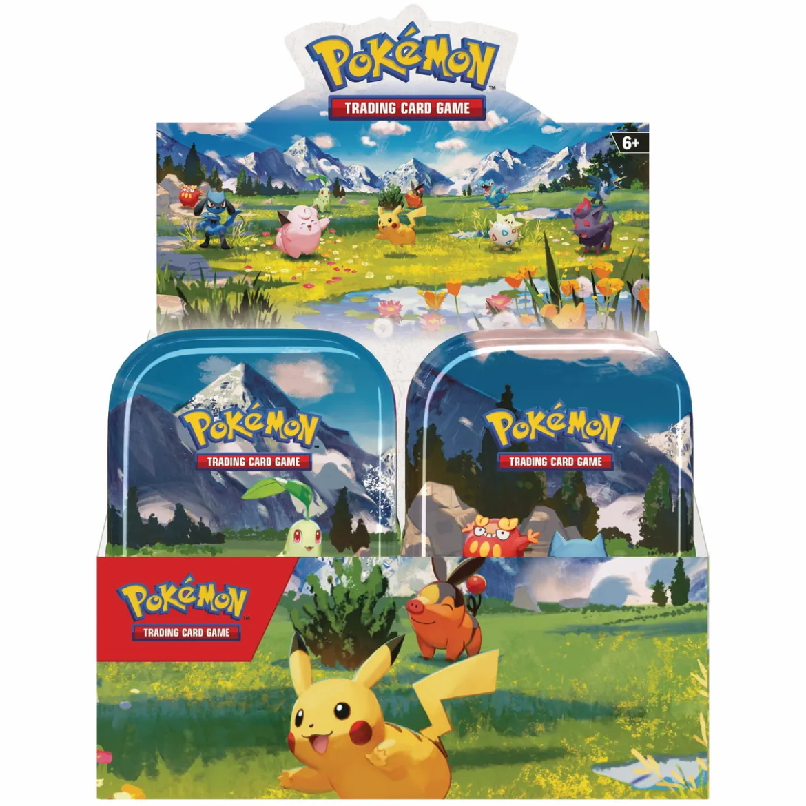 Pokémon Mini Tin Mega Evolution Ascended Heros! Pris per ask, säljs assorterat online