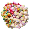 Pom Pom mix flerfärgade, Ø15-25 mm, 150 st.